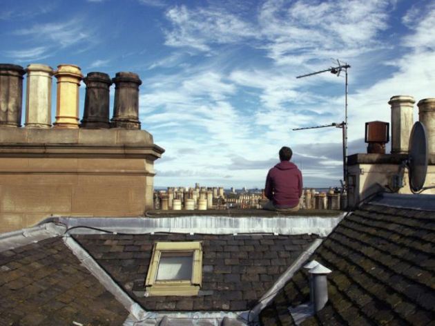 Edinburgh rooftop