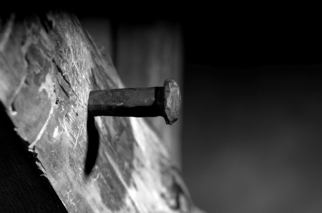 nail in the cross